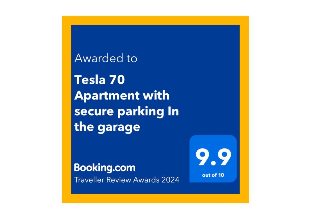 Tesla 70 Apartment With Secure Parking In The Garage Novi Sad Exterior foto